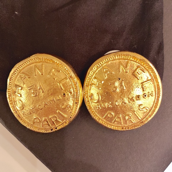 Vintage Chanel 31 Rue Cambon Earrings (SOLD) - Picture 2 of 7